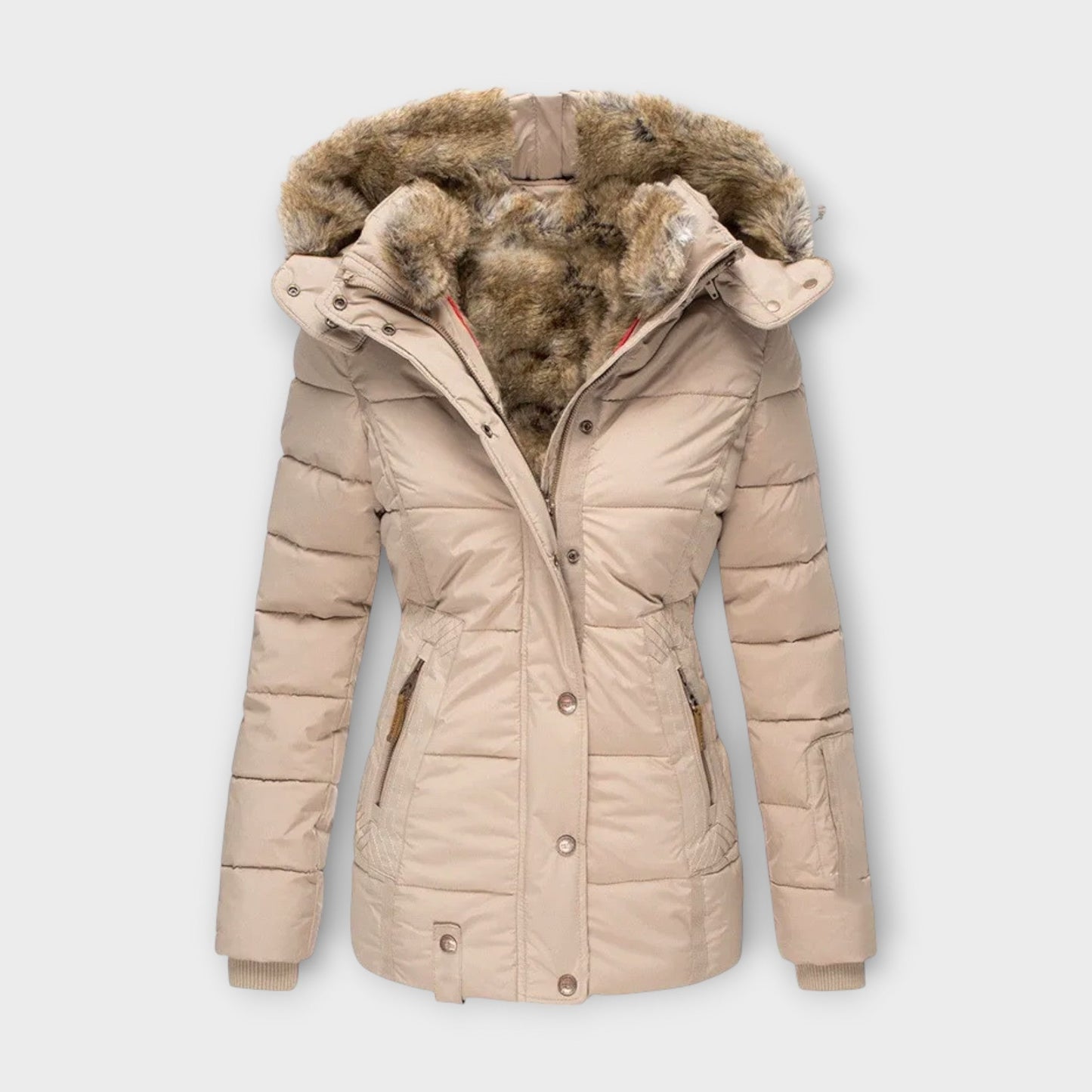 Emina – Eine gemütliche Jacke mit Fellfutter
