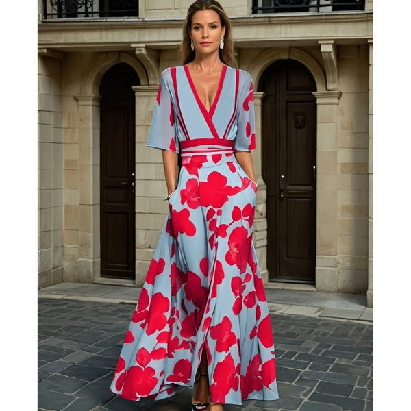 Jamie - Elegantes Kleid mit floralem Muster