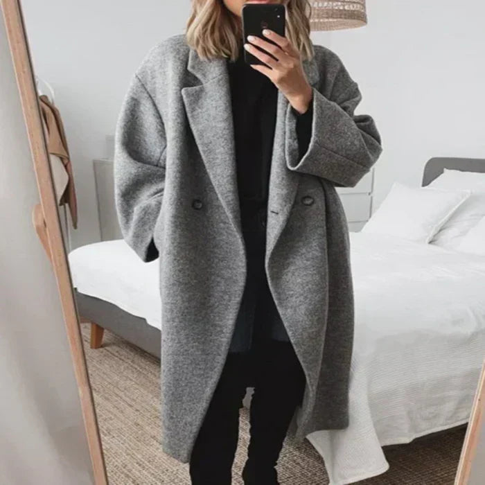 Layla - Oversize Wollmantel