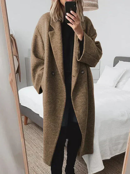 Layla - Oversize Wollmantel
