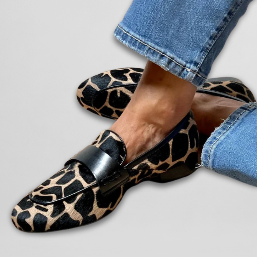 Noemi™ | Mokassin mit Tierdruck
