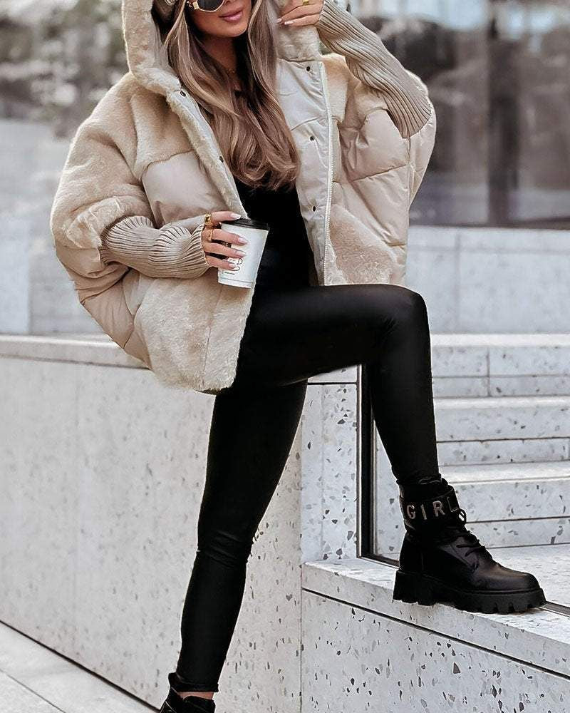 RAINA - Bequeme Kapuzenjacke
