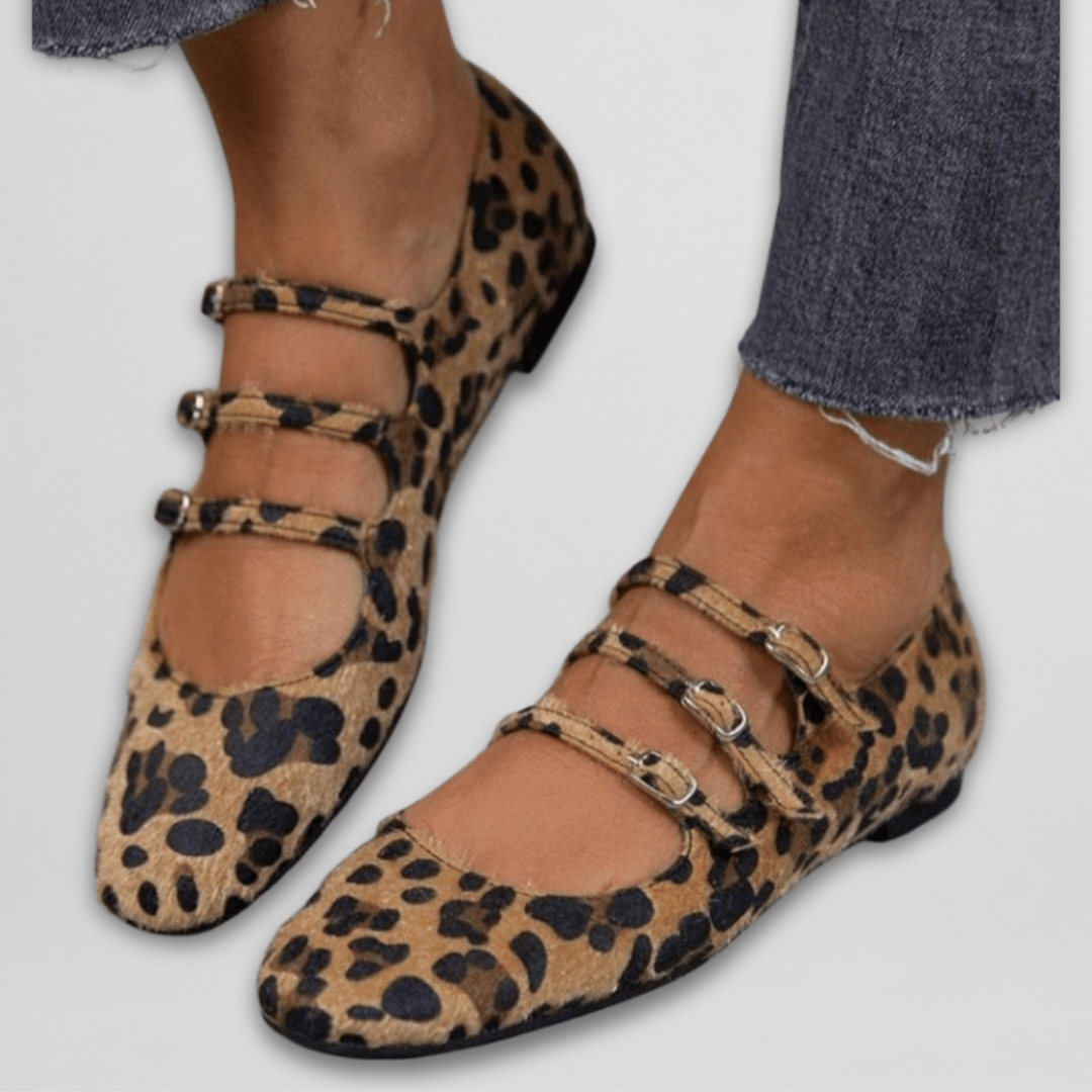 Luna™ | Ballerinas mit Tierdruck