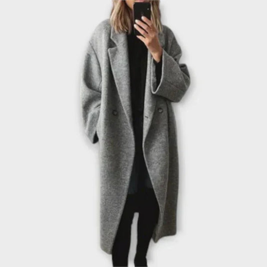 Jennifer - eleganter langer Mantel