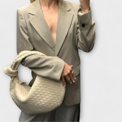 Nora. - Große gewebte Damenhandtasche