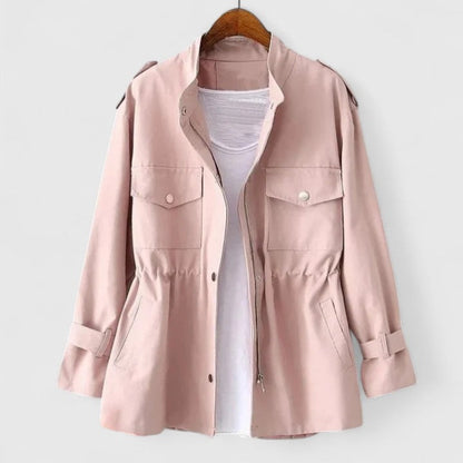Freya – Jacke mit Reißverschluss und Taillenzug