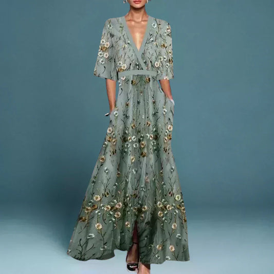 Jamie - Elegantes Kleid mit floralem Muster