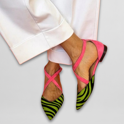 Elisa™ | Ballerinas mit Riemen