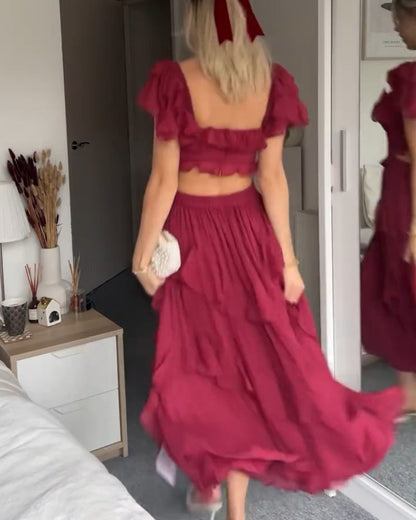 Elisa - Kleid mit Rüschen