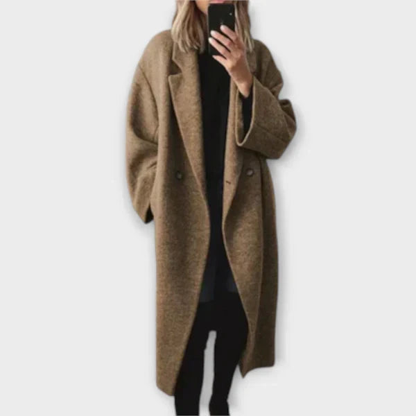 Jennifer - eleganter langer Mantel