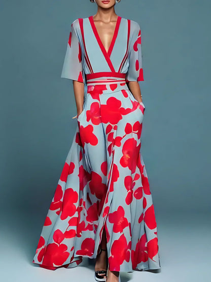 Jamie - Elegantes Kleid mit floralem Muster