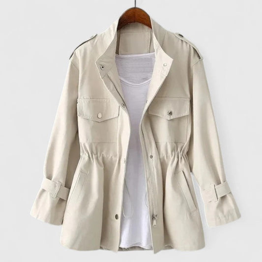 Freya – Jacke mit Reißverschluss und Taillenzug