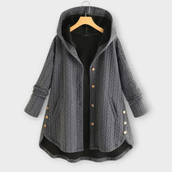 Leslie - Warme Knopfjacke