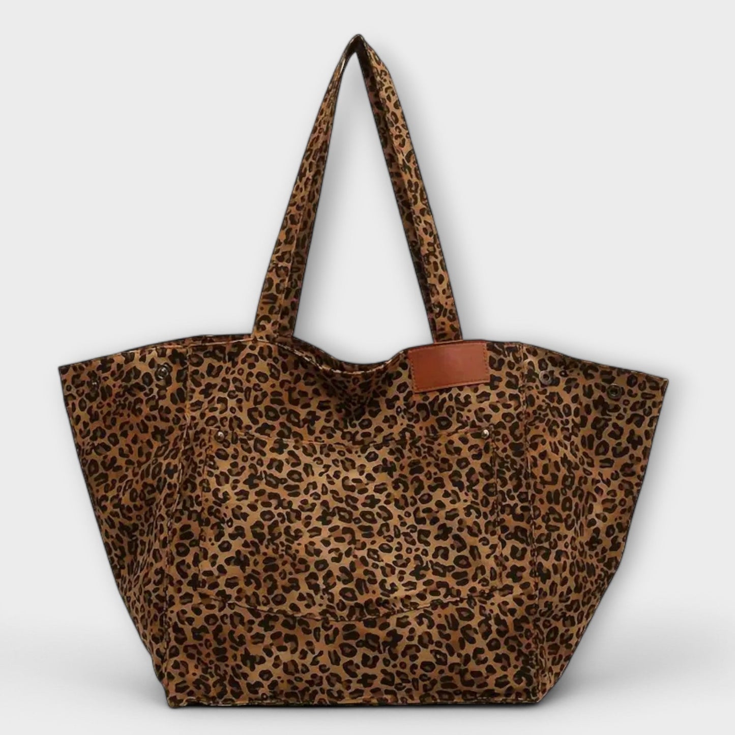 Nora. - Elegante Umhängetasche mit Leopardenmuster