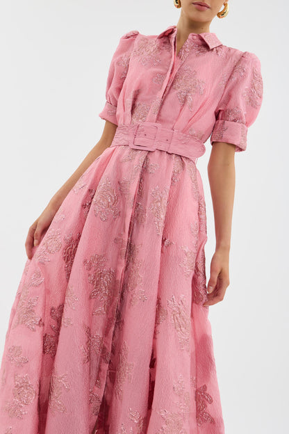 Rebecca - Kurzes Kleid mit Puffärmeln