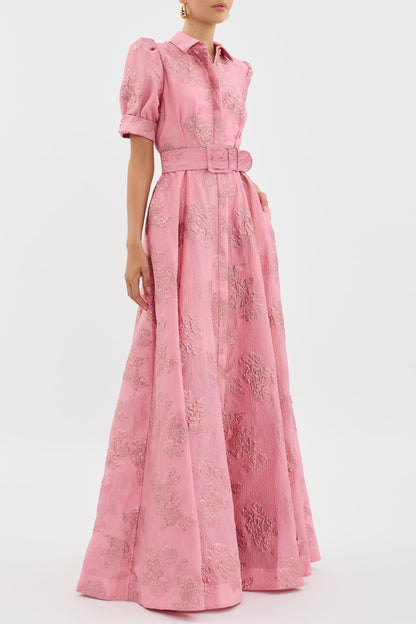 Rebecca - Kurzes Kleid mit Puffärmeln