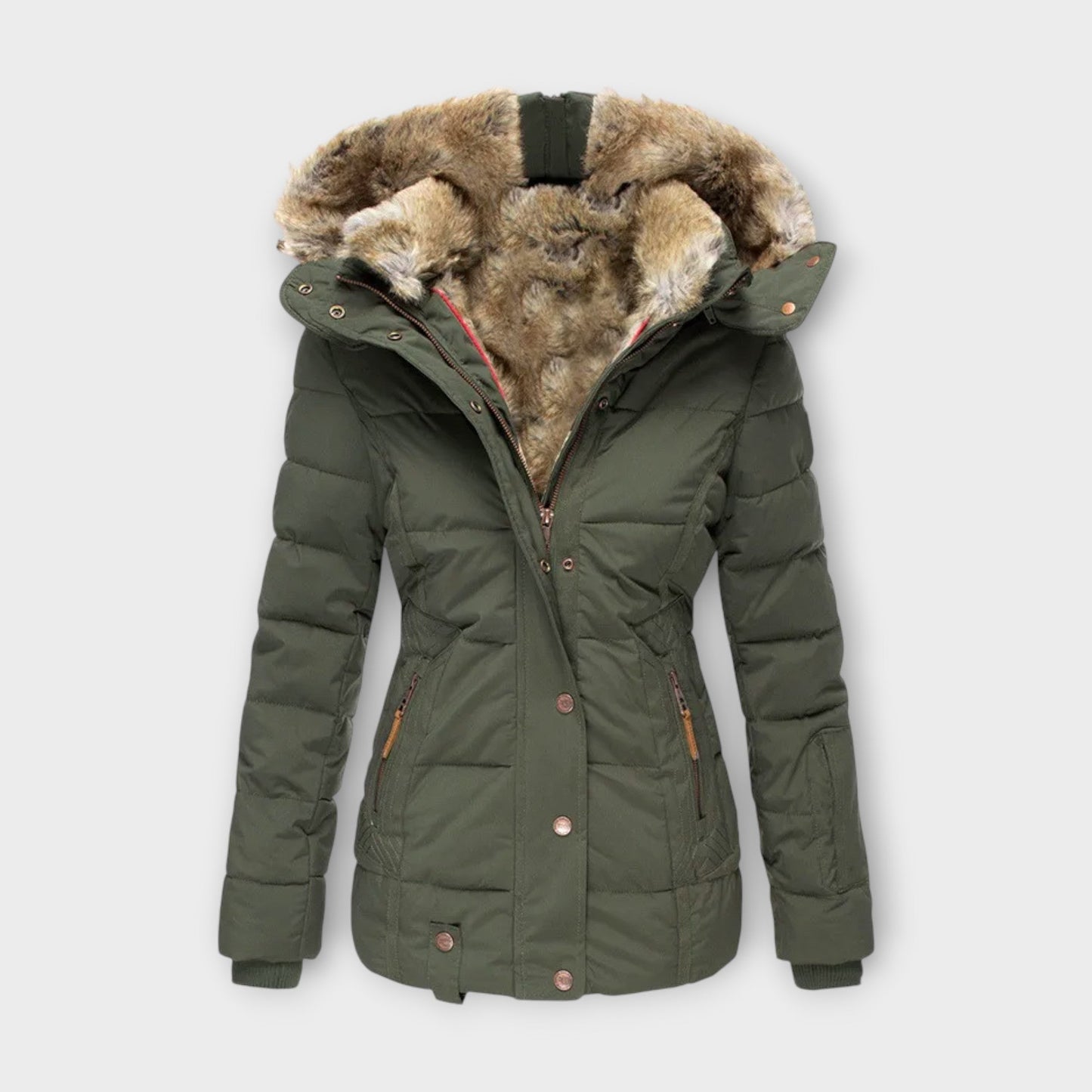 Emina – Eine gemütliche Jacke mit Fellfutter