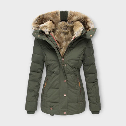 Emina – Eine gemütliche Jacke mit Fellfutter
