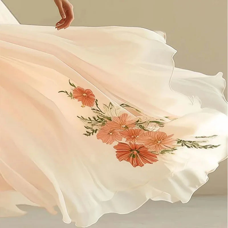 Amelia | Elegante Partykleider mit V-Ausschnitt und hoher Taille