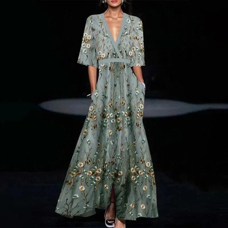 Jamie - Elegantes Kleid mit floralem Muster