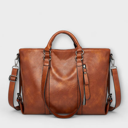 Nora. - Große Lederhandtasche