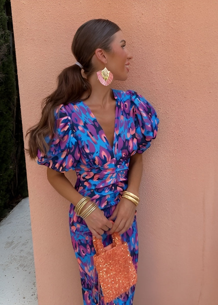 Daline - Elegantes und lebhaftes Kleid