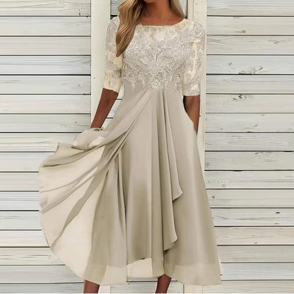 Taryn® | Elegantes Midi-Kleid aus Spitze