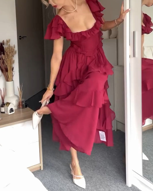 Elisa - Kleid mit Rüschen