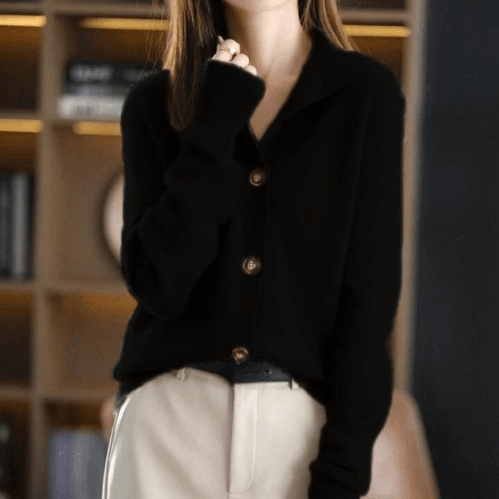 Anny - Luxuriöser Cashmere-Cardigan